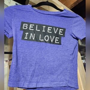 Juniors cropped tshirt size small
